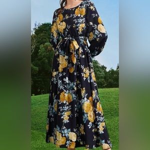 Maxi floral dress